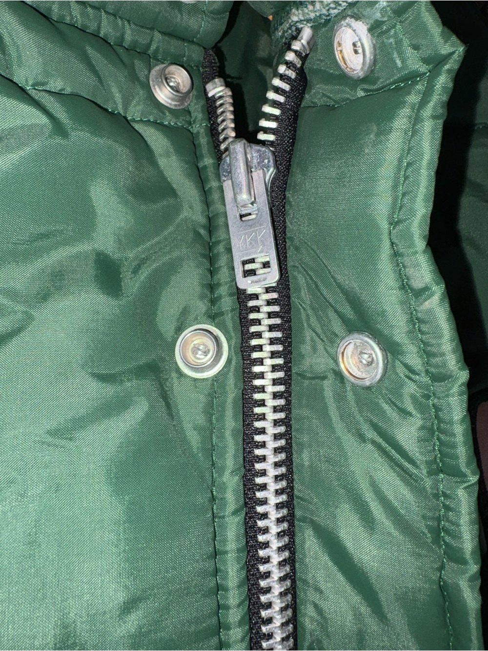 Dekalb Agricultural Swingster Satin Puffer Jacket Puffy Coat Vintage Retro Farm - Picture 10 of 16